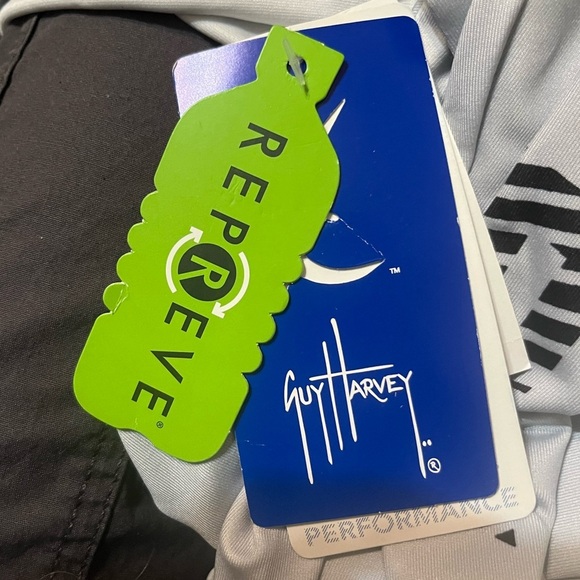 Guy Harvey Men's Performance Hoodie gray XXL - Picture 9 of 10